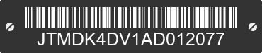 2010 TOYOTA RAV4 JTMDK4DV1AD012077 VIN decoded