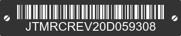 0 TOYOTA RAV4 JTMRCREV20D059308 VIN decoded