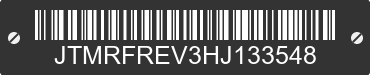 2017 TOYOTA RAV4 JTMRFREV3HJ133548 VIN decoded