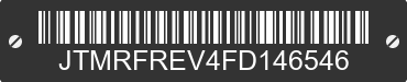 2015 TOYOTA RAV4 JTMRFREV4FD146546 VIN decoded