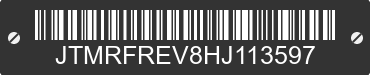 2017 TOYOTA RAV4 JTMRFREV8HJ113597 VIN decoded