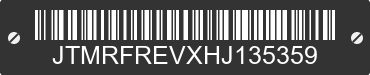 2017 TOYOTA RAV4 JTMRFREVXHJ135359 VIN decoded