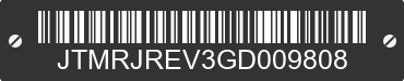2016 TOYOTA RAV4 JTMRJREV3GD009808 VIN decoded