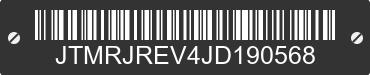 2018 TOYOTA RAV4 JTMRJREV4JD190568 VIN decoded