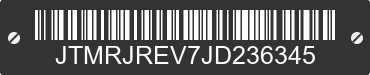 2018 TOYOTA RAV4 JTMRJREV7JD236345 VIN decoded