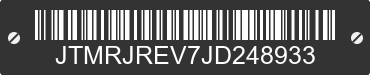 2018 TOYOTA RAV4 JTMRJREV7JD248933 VIN decoded