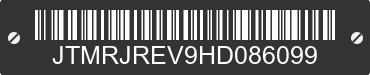 2017 TOYOTA RAV4 JTMRJREV9HD086099 VIN decoded