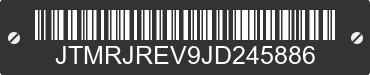 2018 TOYOTA RAV4 JTMRJREV9JD245886 VIN decoded