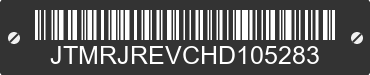 2017 TOYOTA RAV4 JTMRJREVCHD105283 VIN decoded