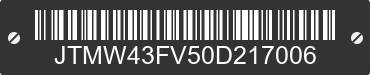 0 TOYOTA RAV4 JTMW43FV50D217006 VIN decoded