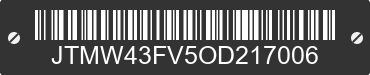 0 TOYOTA RAV4 JTMW43FV5OD217006 VIN decoded