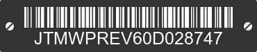 0 TOYOTA RAV4 JTMWPREV60D028747 VIN decoded