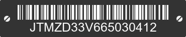 2006 TOYOTA RAV4 JTMZD33V665030412 VIN decoded