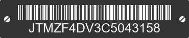 2012 TOYOTA RAV4 JTMZF4DV3C5043158 VIN decoded