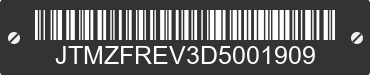 2013 TOYOTA RAV4 JTMZFREV3D5001909 VIN decoded