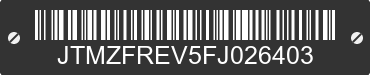 2015 TOYOTA RAV4 JTMZFREV5FJ026403 VIN decoded
