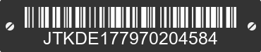 2007 TOYOTA SCION tC JTKDE177970204584 VIN decoded