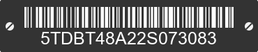2002 TOYOTA Sequoia 5TDBT48A22S073083 VIN decoded