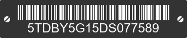 2013 TOYOTA Sequoia 5TDBY5G15DS077589 VIN decoded