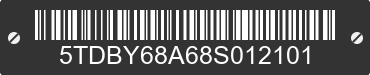 2008 TOYOTA Sequoia 5TDBY68A68S012101 VIN decoded