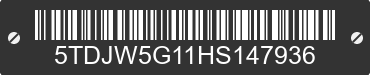2017 TOYOTA Sequoia 5TDJW5G11HS147936 VIN decoded