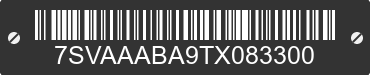 2026 TOYOTA Sequoia 7SVAAABA9TX083300 VIN decoded