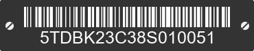 2008 TOYOTA Sienna 5TDBK23C38S010051 VIN decoded