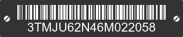 2006 TOYOTA Tacoma 3TMJU62N46M022058 VIN decoded