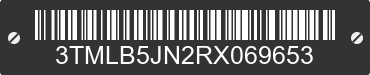 2024 TOYOTA Tacoma 3TMLB5JN2RX069653 VIN decoded