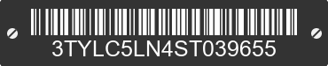 2025 TOYOTA Tacoma 3TYLC5LN4ST039655 VIN decoded