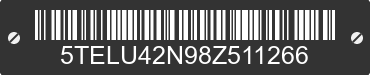 2008 TOYOTA Tacoma 5TELU42N98Z511266 VIN decoded