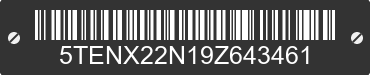 2009 TOYOTA Tacoma 5TENX22N19Z643461 VIN decoded
