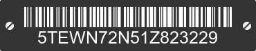 2001 TOYOTA Tacoma 5TEWN72N51Z823229 VIN decoded