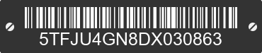 2013 TOYOTA Tacoma 5TFJU4GN8DX030863 VIN decoded