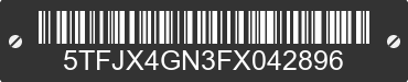 2015 TOYOTA Tacoma 5TFJX4GN3FX042896 VIN decoded