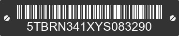 2000 TOYOTA Tundra 5TBRN341XYS083290 VIN decoded