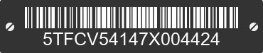 2007 TOYOTA Tundra 5TFCV54147X004424 VIN decoded