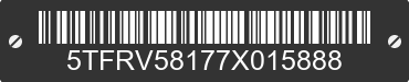 2007 TOYOTA Tundra 5TFRV58177X015888 VIN decoded