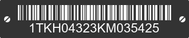 2019 TRAIL KING INDUSTRIES TRAIL KING INDUSTRIES 1TKH04323KM035425 VIN decoded