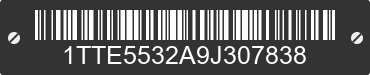 2009 TRANSCRAFT Transcraft 1TTE5532A9J307838 VIN decoded