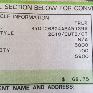 4YDT26824AB451399 KEYSTONE Keystone VIN