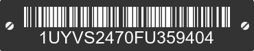 2015 UTILITY TRAILER MANUFACTURER Utility Trailer Manufacturer 1UYVS2470FU359404 VIN decoded