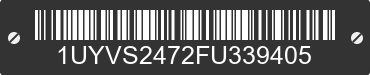 2015 UTILITY TRAILER MANUFACTURER Utility Trailer Manufacturer 1UYVS2472FU339405 VIN decoded