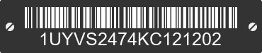 2019 UTILITY TRAILER MANUFACTURER Utility Trailer Manufacturer 1UYVS2474KC121202 VIN decoded
