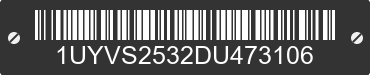 2013 UTILITY TRAILER MANUFACTURER Utility Trailer Manufacturer 1UYVS2532DU473106 VIN decoded