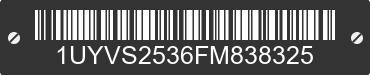 2015 UTILITY TRAILER MANUFACTURER Utility Trailer Manufacturer 1UYVS2536FM838325 VIN decoded