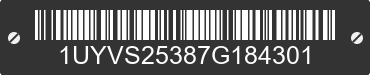 2007 UTILITY TRAILER MANUFACTURER Utility Trailer Manufacturer 1UYVS25387G184301 VIN decoded