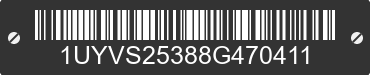 2008 UTILITY TRAILER MANUFACTURER Utility Trailer Manufacturer 1UYVS25388G470411 VIN decoded