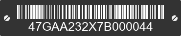 2007 VENTURE TRAILERS Venture Trailers, Inc. 47GAA232X7B000044 VIN decoded