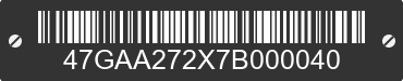 2007 VENTURE TRAILERS Venture Trailers, Inc. 47GAA272X7B000040 VIN decoded
